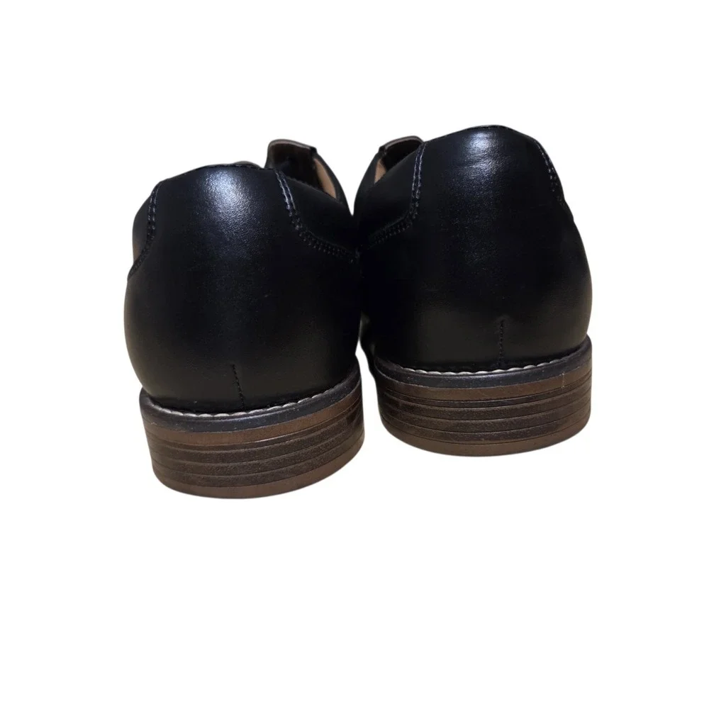 Dockers Fairway Plain Toe Oxfords Men's Dress Shoes Black 10.5M Memory Foam